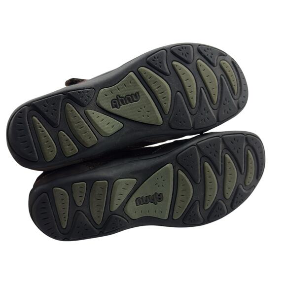 AHNU women’s Gracie Mary Jane sz. 7.5 brown leather, granola girl, natural S0403 - Picture 11 of 11